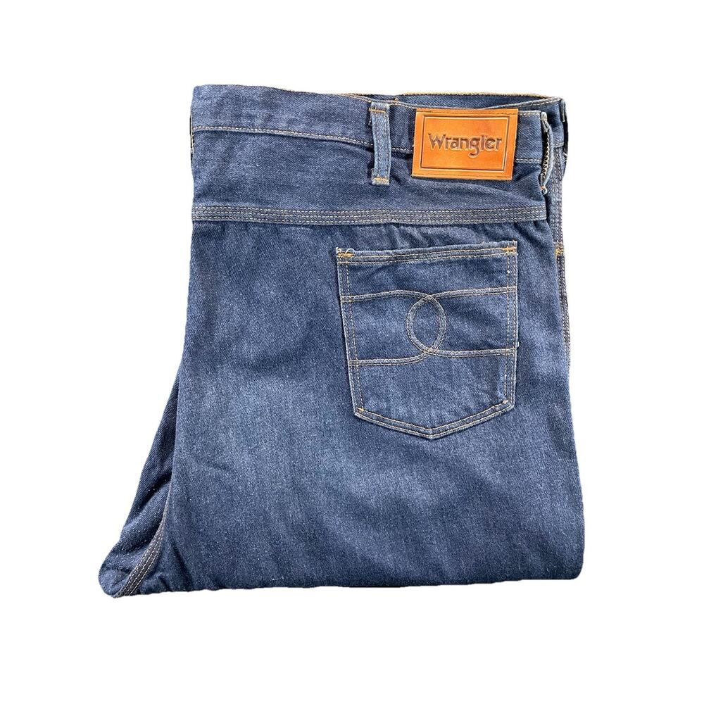 VTG 70s Wrangler Jeans For Men 44x31 Made in USA Rare Circle Pocket Talon 42